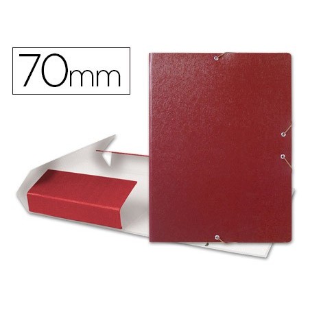 CAPA ELASTICOS PARA PROJECTOS LOMBADA 7 CM VERMELHA