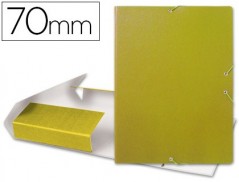 CAPA ELASTICOS PARA PROJECTOS LOMBADA 7 CM AMARELA