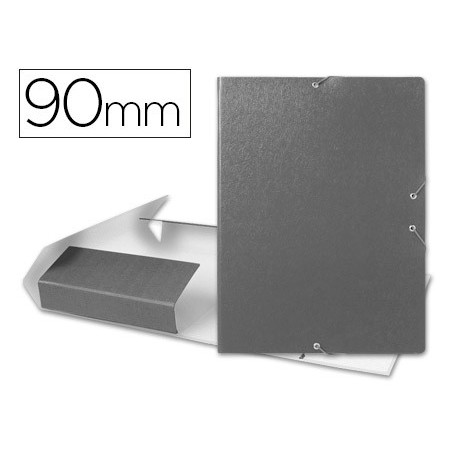 CAPA ELASTICOS PARA PROJECTOS LOMBADA 9 CM CINZA