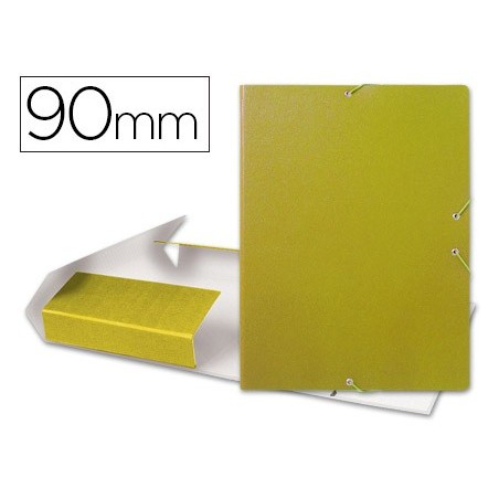CAPA ELASTICOS PARA PROJECTOS LOMBADA 9 CM AMARELA