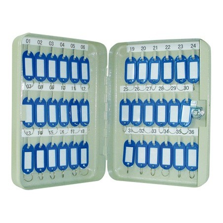 ARMARIO PORTA-CHAVES Q-CONNECT METALICO 18 X 25 X 6 CM PARA