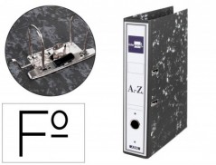 PASTA DE ARQUIVO DE ALAVANCA LIDERPAPEL FOLIO CLASSIC BLACK