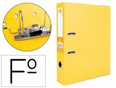 PASTA DE ARQUIVO LIDERPAPEL DOCUMENTA PVC FOLIO AMARELO