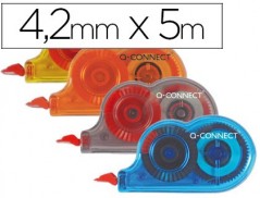 CORRECTOR Q-CONNECT MINI BRANCO 4,2MM X 5 MT. PACK 28