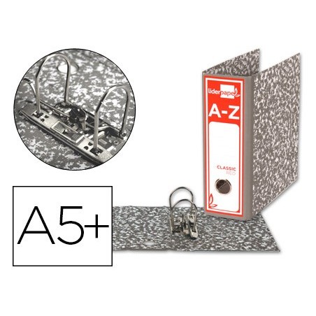 PASTA ARQUIVO LIDERPAPEL CLASSIC RED CARTAO FORRADO QUARTO N