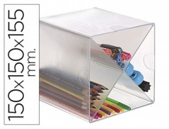 CUBO DE ARQUICO EM CRUZ ARCHIVO EM POLIESTIRENO TRANSPARENTE