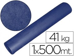 PAPEL KRAFT AZUL 1,00 MT X 500 MTS 41 KILOS ESPECIAL PARA EM