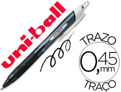 12un MARCADOR UNI-BALL JET STREAM JUNIOR SXN-150 PRETO