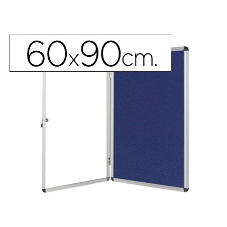 VITRINE ANUNCIOS Q-CONNECT DE FELTRO 90X60 CM