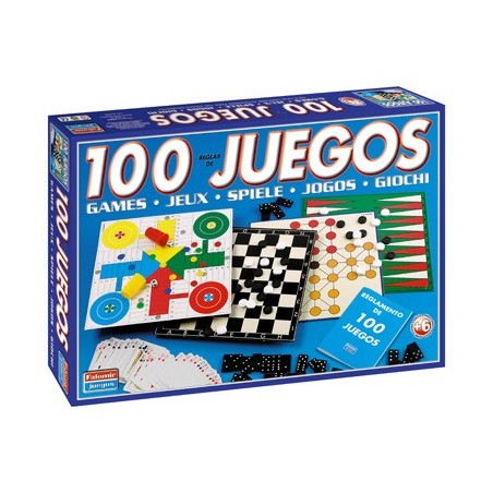 JOGOS DE MESA FALOMIR -100 JOGOS REUNIDOS