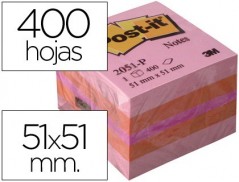 BLOCO DE NOTAS ADESIVAS POST-IT TIRA E POE POST-IT 51X51 MM