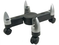 SUPORTE PLASTICO FELLOWES PARA CPU REGULAVEL COM RODAS