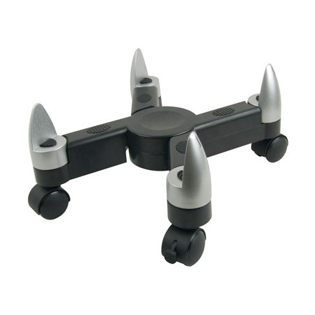 SUPORTE PLASTICO FELLOWES PARA CPU REGULAVEL COM RODAS