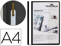 CAPA DURAPLUS A4 COM FASTENER PRETO 2579-01