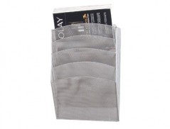 EXPOSITOR MURAL Q-CONNECT DE PAREDEE 5 BANDEJAS DIN-A4 PLATE