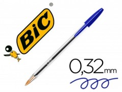 ESFEROGRÁFICA BIC CRISTAL , 5 AZUIS - EM BLISTER