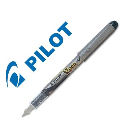 12un CANETA PILOT V PEM SILVER PRETO SVP-4WB