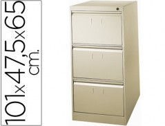 FICHEIRO METALICO PARA CAPAS DE SUSPENSAO COM 3 GAVETAS ANTI