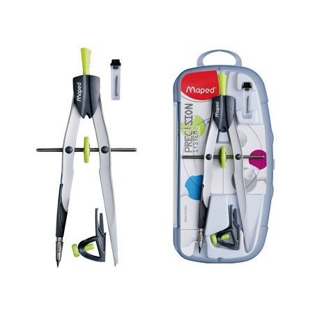 COMPASSO MAPED COM ADAPTADOR EESTOJO DE MINA DE 2 MM