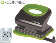 PERFURADOR Q-CONNECT METALICO CAPACIDADE PARA 30 FOLHAS