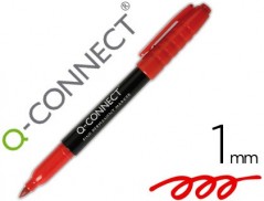 10un MARCADOR Q-CONNECT PARA CD/DVDPONTA FIBRA PERMANENTE VE