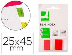 BANDAS SEPARADORAS SEPARADORAS Q-CONNECT VERMELHAS DISPENSAD