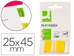 BANDAS SEPARADORAS SEPARADORAS Q-CONNECT AMARELAS DISPENSADO