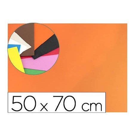 10un GOMA EVA - MUSGAMI LIDERPAPEL LARANJA PLACA 50X70 CM 1,