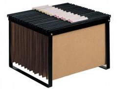 CARRO PARA CAPAS DE ARQUIVO SUSPENSO PRETO PARA FORMATOS FOL