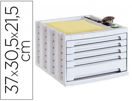 BLOCO CLASSIFICADOR DE SECRETARIA LIDERPAPEL 37X30,5X21,5 CM