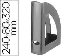 CAIXA ARQUIVO LIDERPAPEL PLASTICO CINZA OPACO