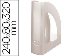 CAIXA ARQUIVO LIDERPAPEL PLASTICO TRANSPARENTE