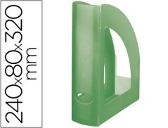 CAIXA ARQUIVO LIDERPAPEL PLASTICO VERDE KIWI TRANSLUCID