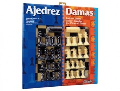 XADREZ COM DAMAS TABULEIRO GRANDE 41X40X4,6