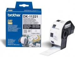 ETIQUETA BROTHER DK-11221 23X23 MM 1000 ETQ PARA IMPRESSORAS
