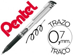 12un ROLLER PENTEL BL17 ENERGEL PONTA METAL PRETO
