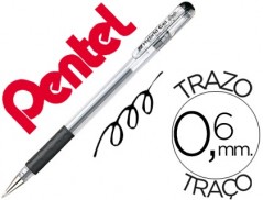 12un ROLLER PENTEL K116 GEL GRIP PRETO