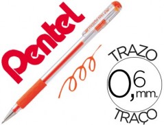 12un ROLLER PENTEL K116 GEL GRIP LARANJA