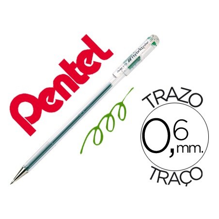 12un ROLLER PENTEL K106 VERDE