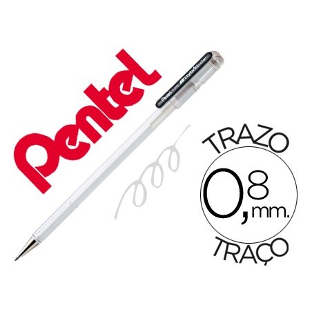 12un ROLLER PENTEL K108 BRANCO