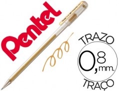 12un ROLLER PENTEL K108 OURO METAL