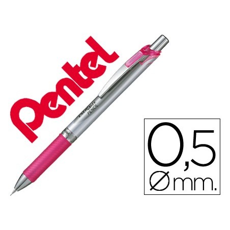 12un LAPISEIRA PENTEL PL75 0,5MM ROSA