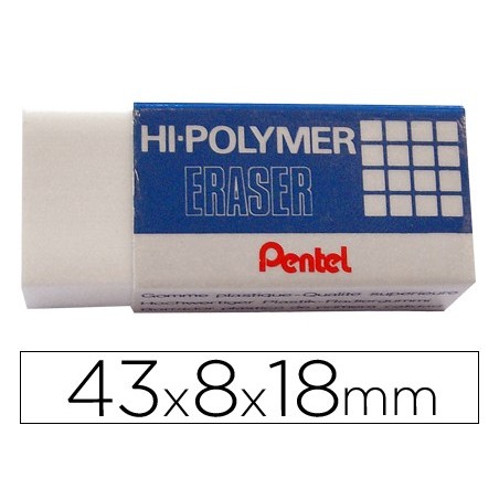 48un BORRACHA PENTEL ZEH05 LAPIS