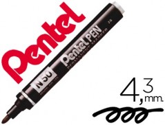 12un MARCADOR PENTEL N50 PERMANENTE PRETO