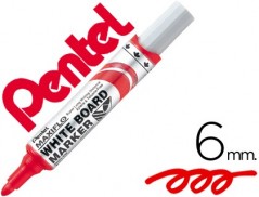 12un MARCADOR PENTEL MWL5M QUADRO BR MAXIFLO VERMELHO
