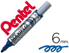 12un MARCADOR PENTEL MWL5M QUADRO BR MAXIFLO AZUL