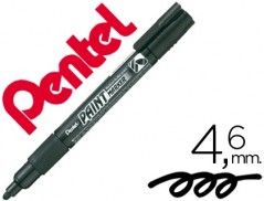 12un MARCADOR PENTEL MMP20 PAINT VIDRO E PLASTICO PRETO