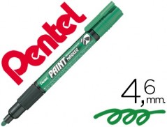 12un MARCADOR PENTEL MMP20 PAINT VIDRO E PLASTICO VERDE