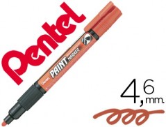 12un MARCADOR PENTEL MMP20 PAINT VIDRO E PLASTICO LARANJA