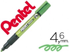 12un MARCADOR PENTEL MMP20 PAINT VIDRO E PLASTICO VERDE LIMA